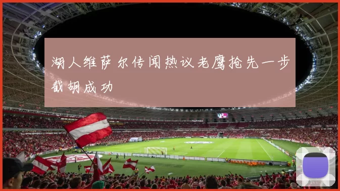 湖人维萨尔传闻热议老鹰抢先一步截胡成功